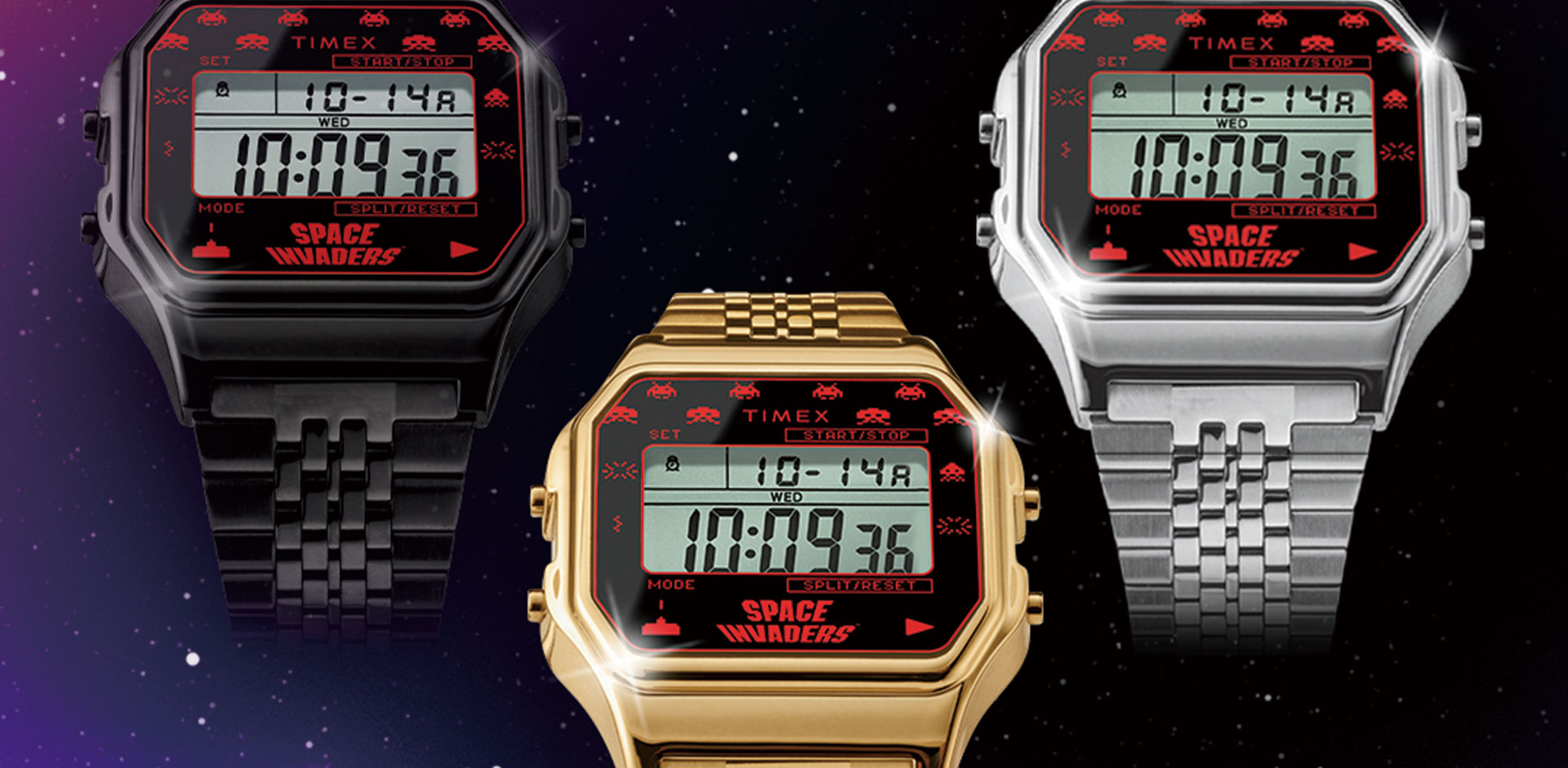 TIMEX 80 Space Invaders WATCH | TIMEXオンラインストア