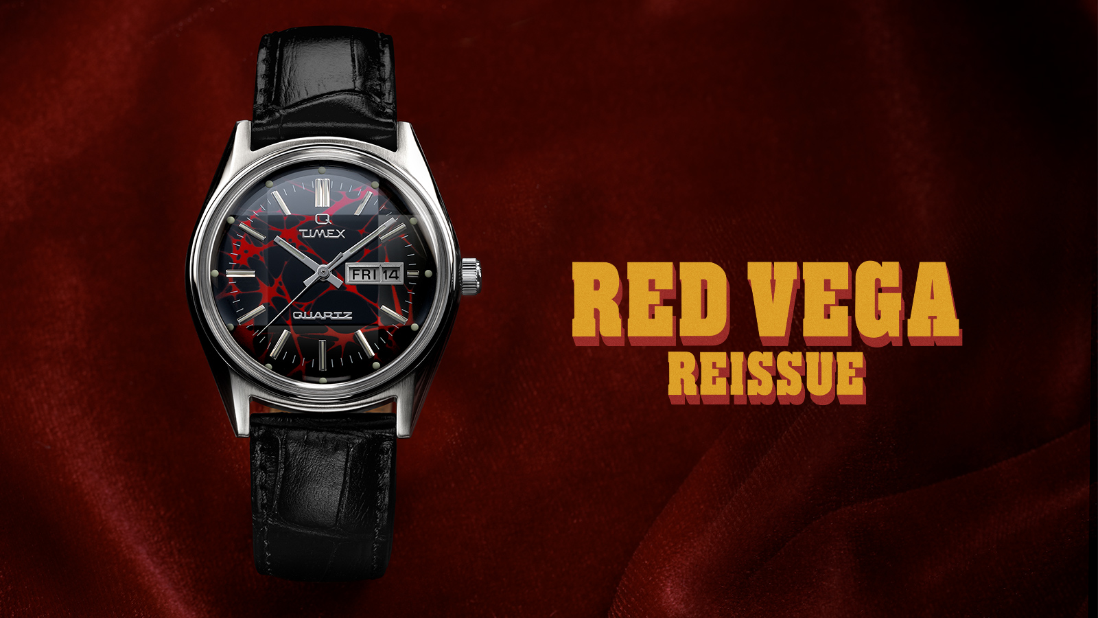 Q TIMEX Red Vega Reissue