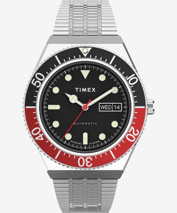 プ*イ様 （未使用）TIMEX M79 オートマチック ブラック x レッド 自 M79 オートマチック ブラック x レッド | TIMEXオンラインストア