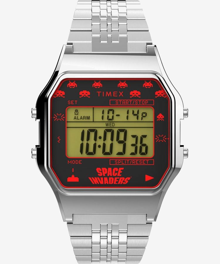TIMEX x スペースインベイダー シルバー | TIMEXオンラインストア