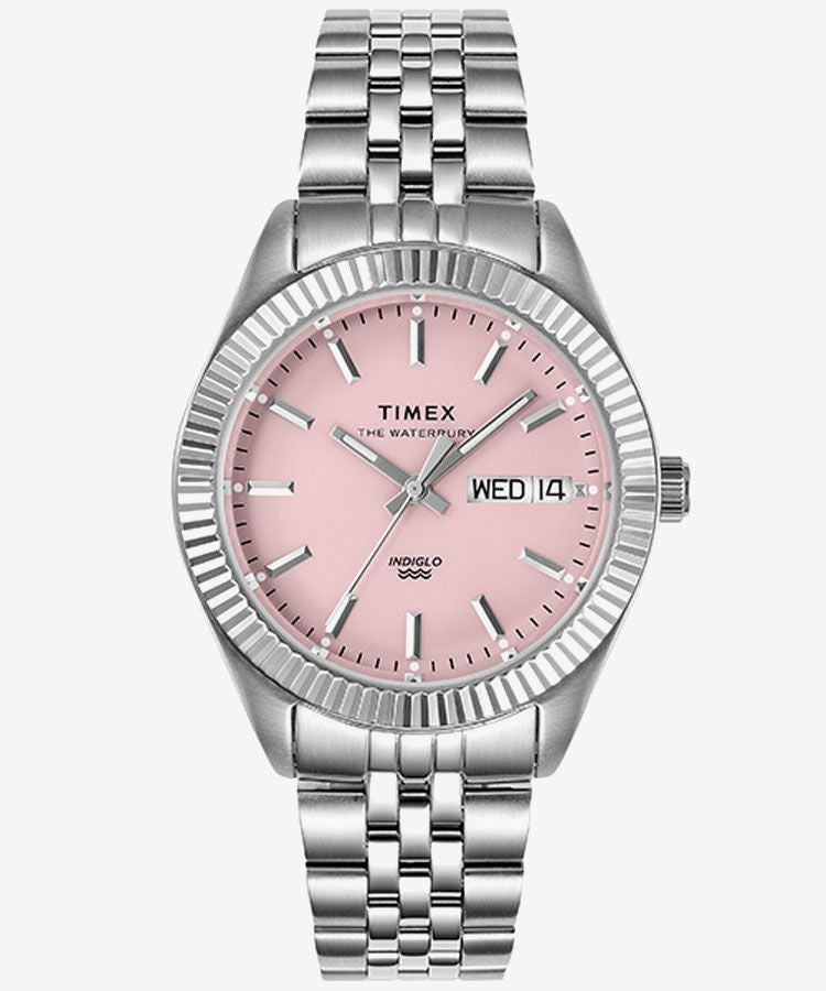 ウォーターベリー レガシー 36mm ピンク | TIMEXオンラインストア