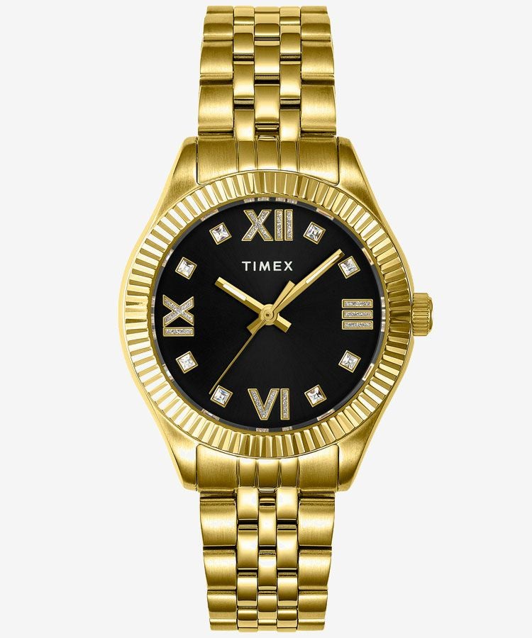 ウォーターベリー レガシー 34mm ブラック | TIMEXオンラインストア