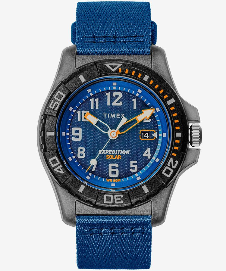 エクスペディション フィールド ポスト ソーラー 36mm レザー | TIMEX