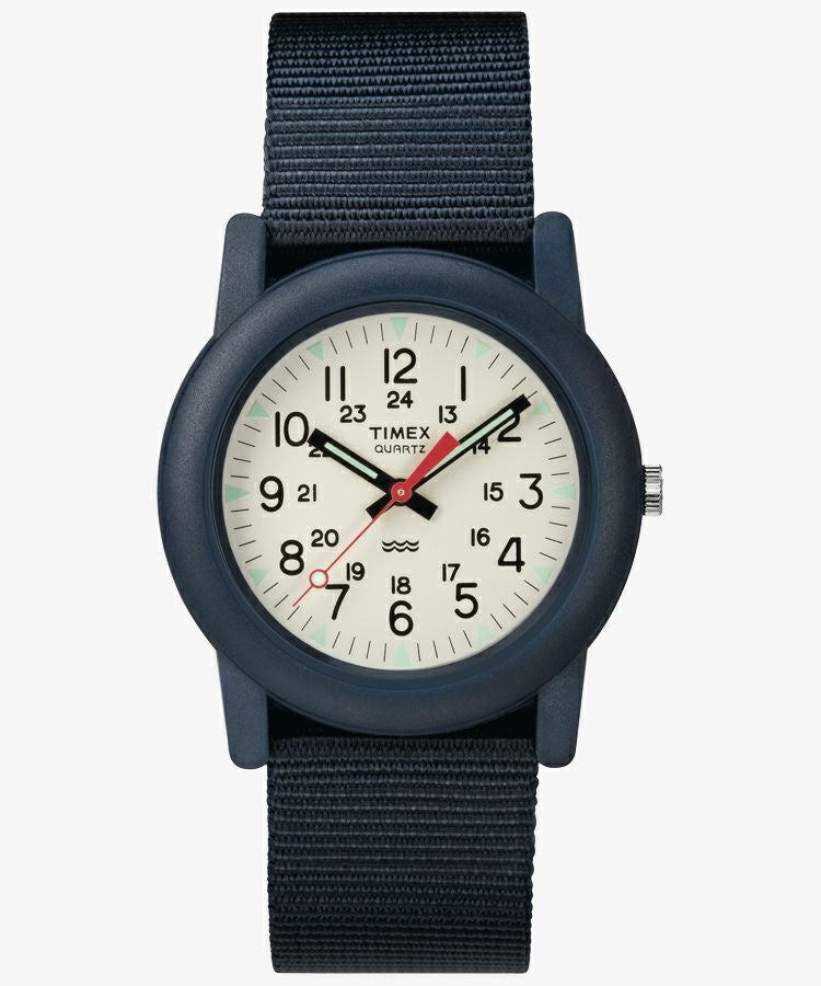 キャンパー 34mm ネイビー | TIMEXオンラインストア