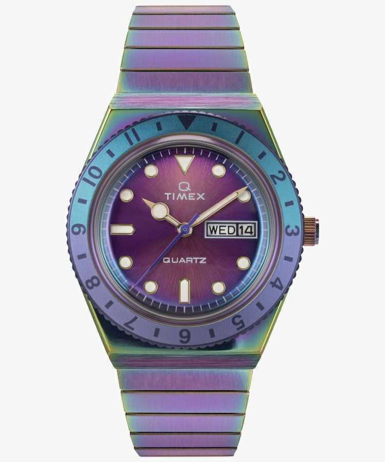 Q TIMEX パープル×ブルー | TIMEXオンラインストア