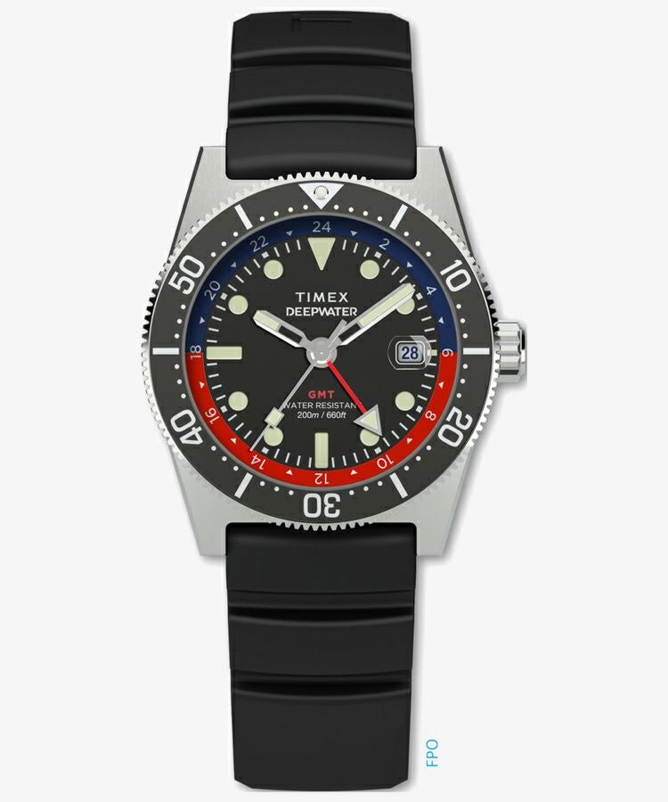 ディープウォーター リーフ200 GMT 40mm | TIMEXオンラインストア
